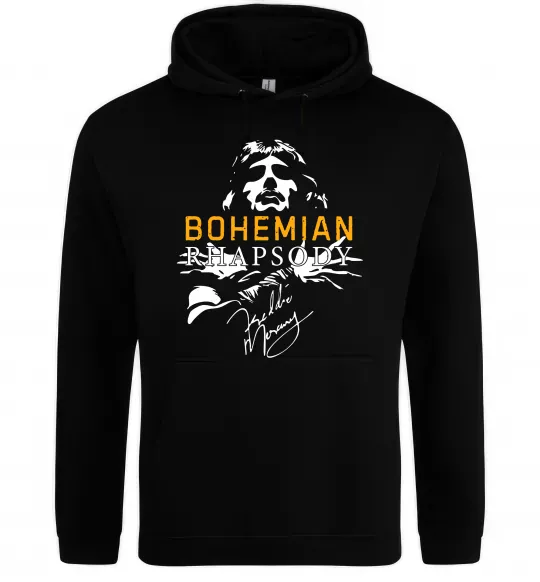Жіноча толстовка (худі) Bohemian Rhapsody Чорний фото