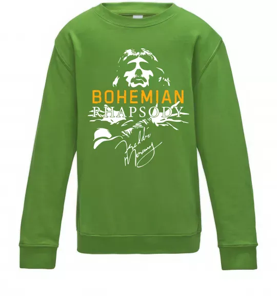 Дитячий світшот Bohemian Rhapsody Лаймовий фото