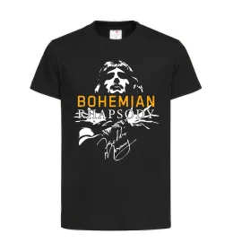 Дитяча футболка Bohemian Rhapsody Чорний фото