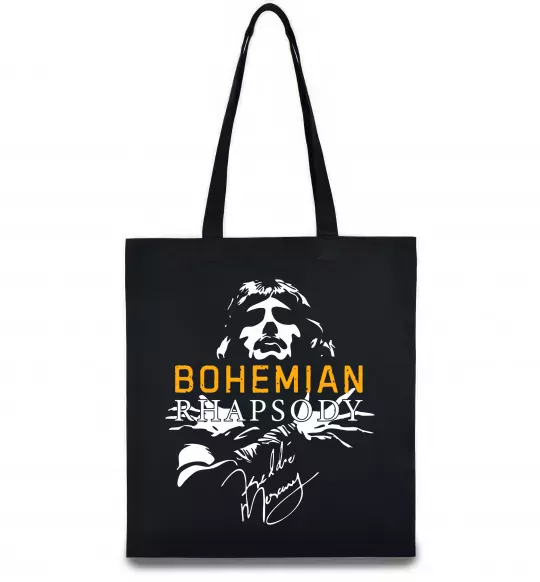 Еко-сумка Bohemian Rhapsody Чорний фото