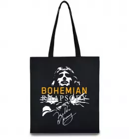 Еко-сумка Bohemian Rhapsody Чорний фото