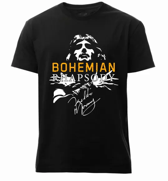 Мужская премиум футболка Bohemian Rhapsody Черный фото