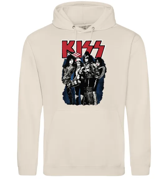 Чоловіча толстовка (худі) Kiss poster Таш фото