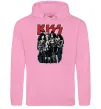 Жіноча толстовка (худі) Kiss poster Рожевий фото