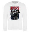 Свитшот Kiss poster Белый фото