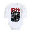 Детский боди Kiss poster Белый фото