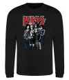 Світшот Kiss poster Чорний фото