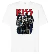 Футболка Оверсайз Kiss poster Белый фото