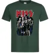 Мужская футболка Kiss poster Темно-зеленый фото
