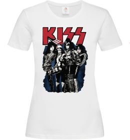 Жіноча футболка Kiss poster Жіноча футболка Kiss poster