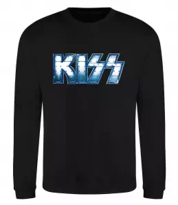 Свитшот Kiss metal Черный фото