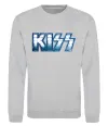Свитшот Kiss metal Серый меланж фото