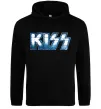Жіноча толстовка (худі) Kiss metal Чорний фото