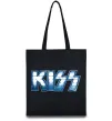 Эко-сумка Kiss metal Черный фото