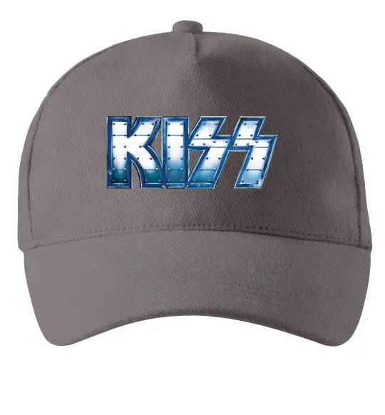Кепка Kiss metal Серый фото