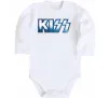 Детский боди Kiss metal Белый фото