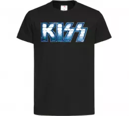Детская футболка Kiss logo Лаймовый фото