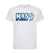 Детская футболка Kiss metal Белый фото