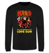 Свитшот Kiss love gun Черный фото