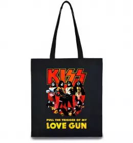 Эко-сумка Kiss army Черный фото