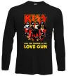Лонгслів Kiss love gun Чорний фото