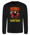 Світшот Kiss love gun Чорний фото