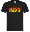 Чоловіча футболка Logo Kiss Чорний фото
