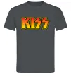 Чоловіча футболка Logo Kiss Графіт фото