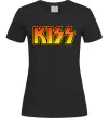 Жіноча футболка Logo Kiss Чорний фото