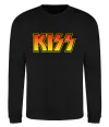 Свитшот Logo Kiss Черный фото