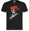 Чоловіча футболка Kiss lick it up Чорний фото