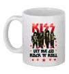 Чашка керамическая Let me go rock n roll Белый Чашка керамическая Let me go rock n roll Белый фото