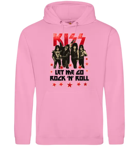 Жіноча толстовка (худі) Let me go rock n roll Рожевий фото