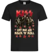 Мужская футболка Let me go rock n roll Черный фото