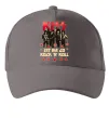 Кепка Let me go rock n roll Сірий фото