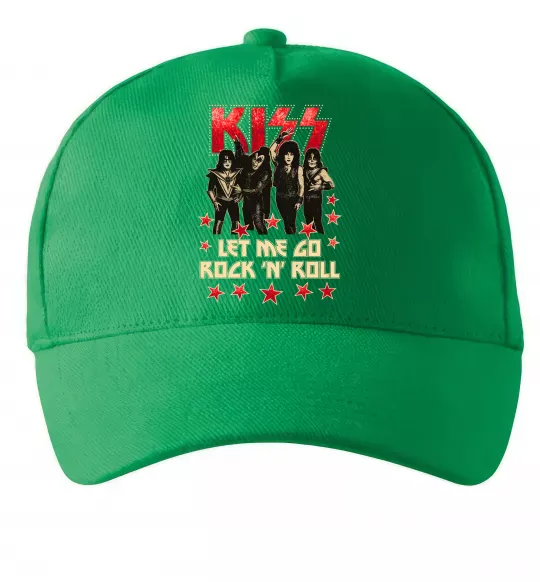 Кепка Let me go rock n roll Зелений фото