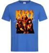 Мужская футболка Kiss end of the road Ярко-синий фото