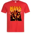 Мужская футболка Kiss end of the road Красный фото