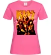 Женская футболка Kiss end of the road Ярко-розовый фото