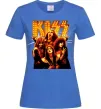 Женская футболка Kiss end of the road Ярко-синий фото