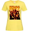 Женская футболка Kiss end of the road Лимонный фото