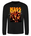 Свитшот Kiss end of the road Черный фото