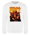 Свитшот Kiss end of the road Белый фото