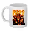 Чашка керамічна Kiss end of the road Білий фото