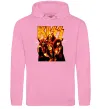 Женская толстовка (худи) Kiss end of the road Розовый фото