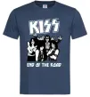 Мужская футболка End of the road Kiss Темно-синий фото