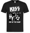 Мужская футболка End of the road Kiss Черный фото
