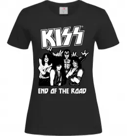 Женская футболка Kiss logo Ярко-синий фото