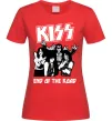 Женская футболка End of the road Kiss Красный фото