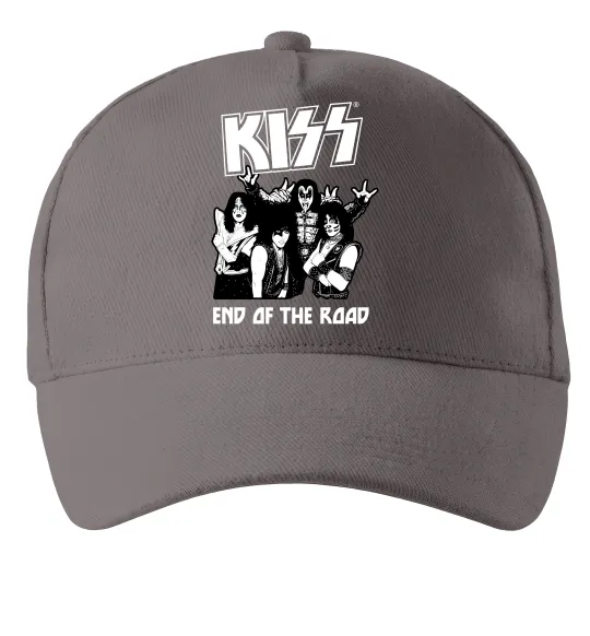 Кепка End of the road Kiss Сірий фото